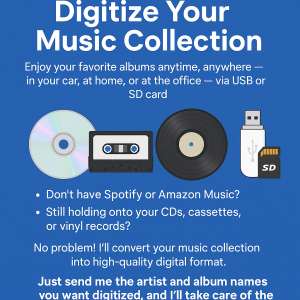 Your Music made Digital 